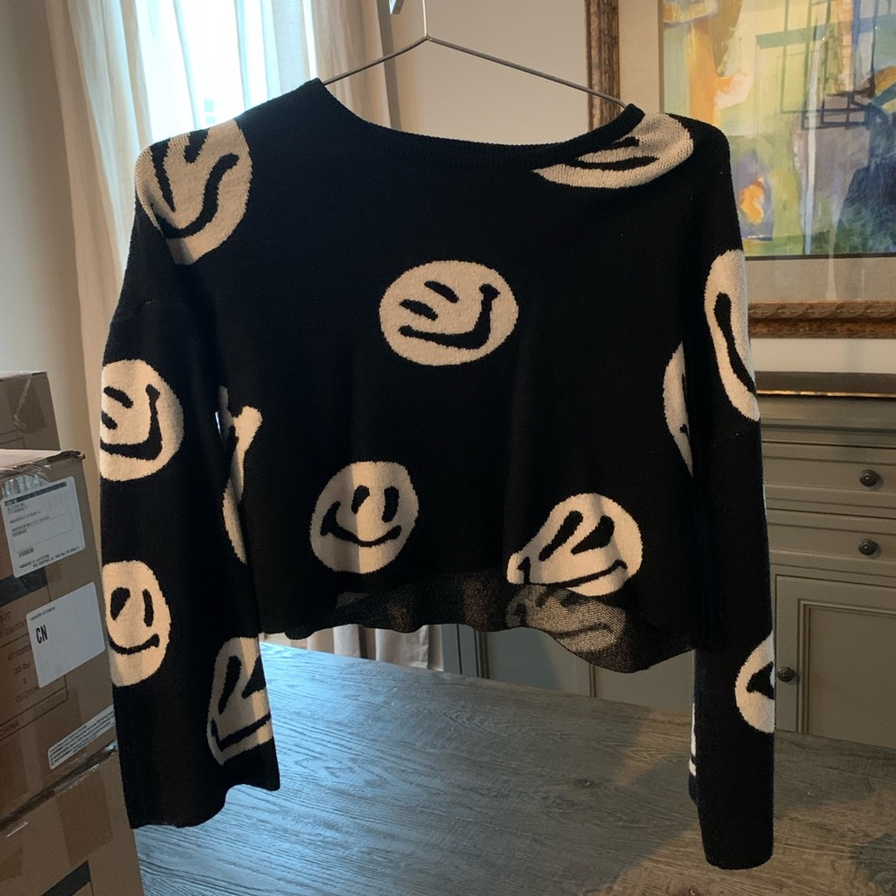 Papermoon Smiley Face Sweater